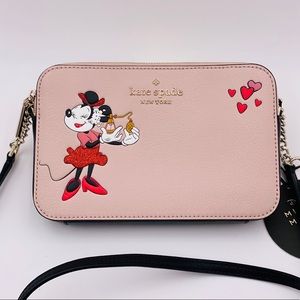 Kate Spade x Disney Minnie Double-zip Crossbody